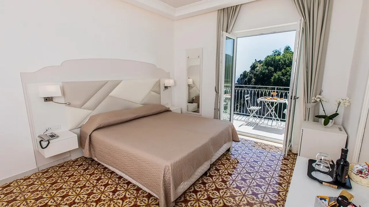 Hotel Le Rocce, Agerola, bedroom