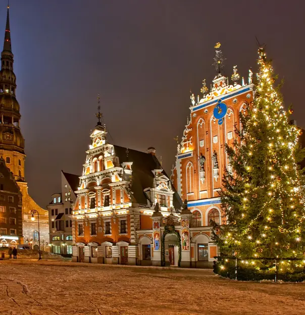 House of the Blackheads, Christmas Tree, Riva