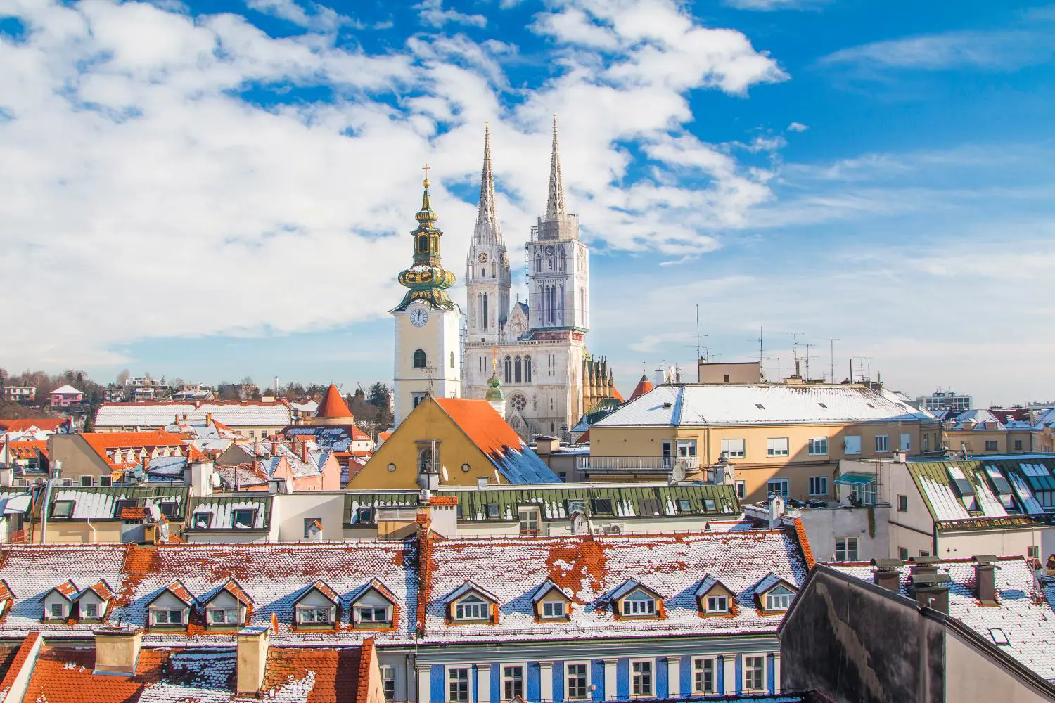 Cathedral in Zagreb, Croatia