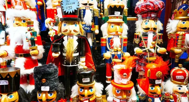 Nutcrackers Edinburgh Xmas Market