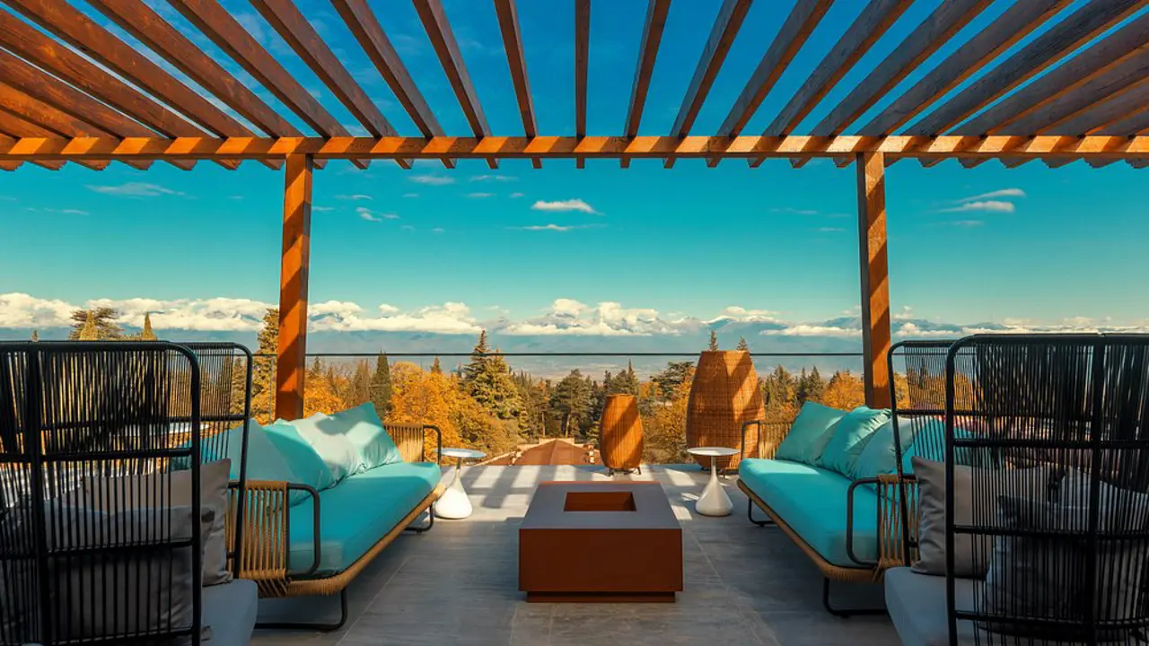 Radisson Tsinandali Estate, Tsinandali, view from spa