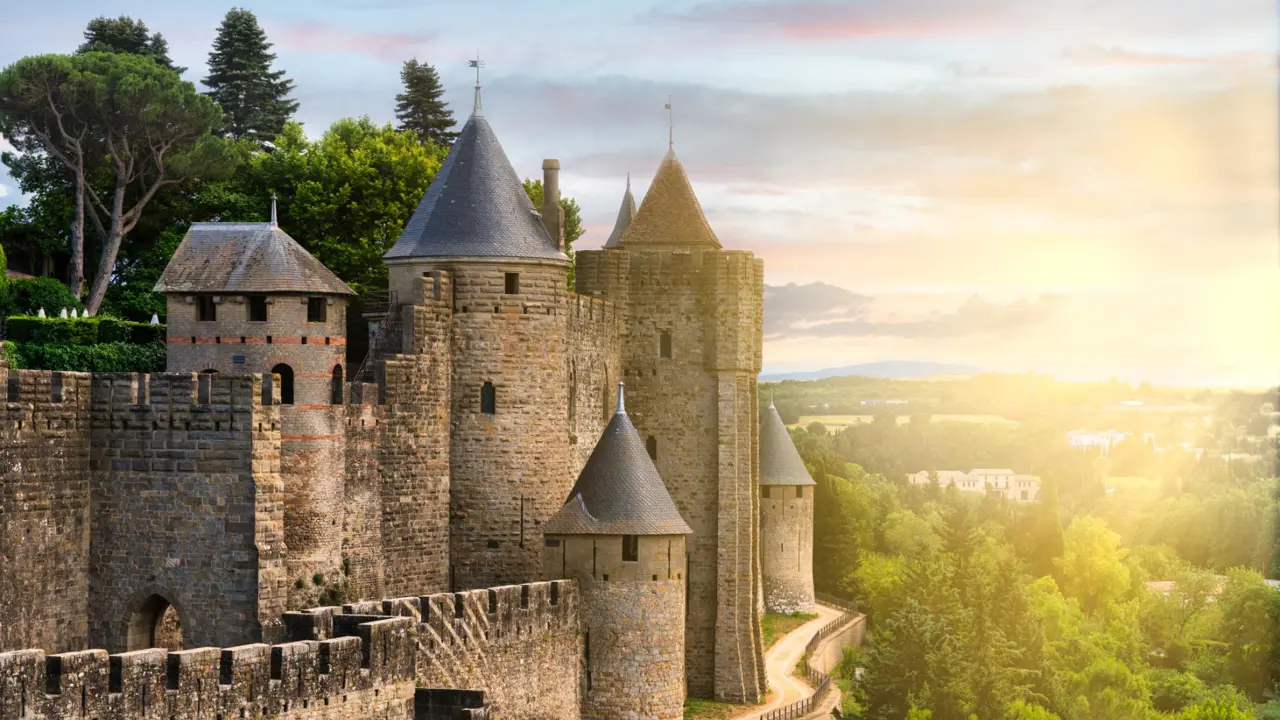 Walled city of Carcassonne