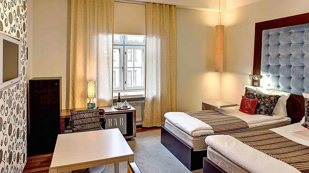 Klaus K Hotel, Helsinki, twin room