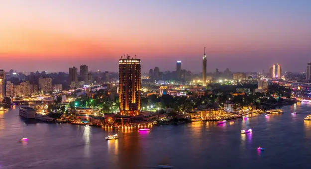 Cairo and River Nile, Egypt