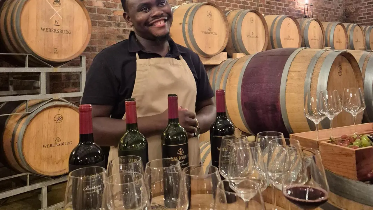 Webersburg Wine Estate, Stellenbosch, wine tasting