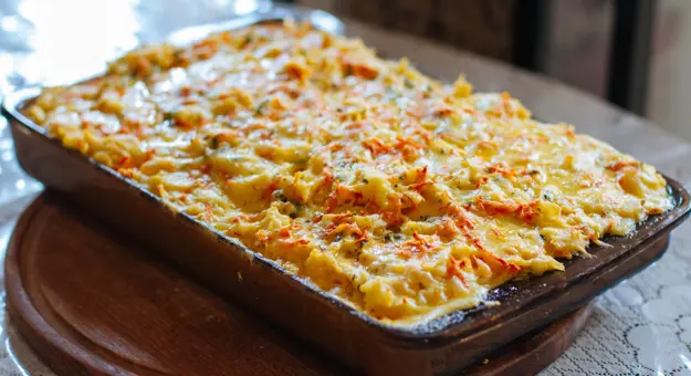 Trinidad macaroni pie