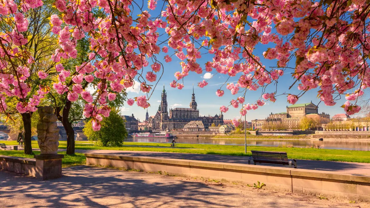 Spring in Dresden, Germany