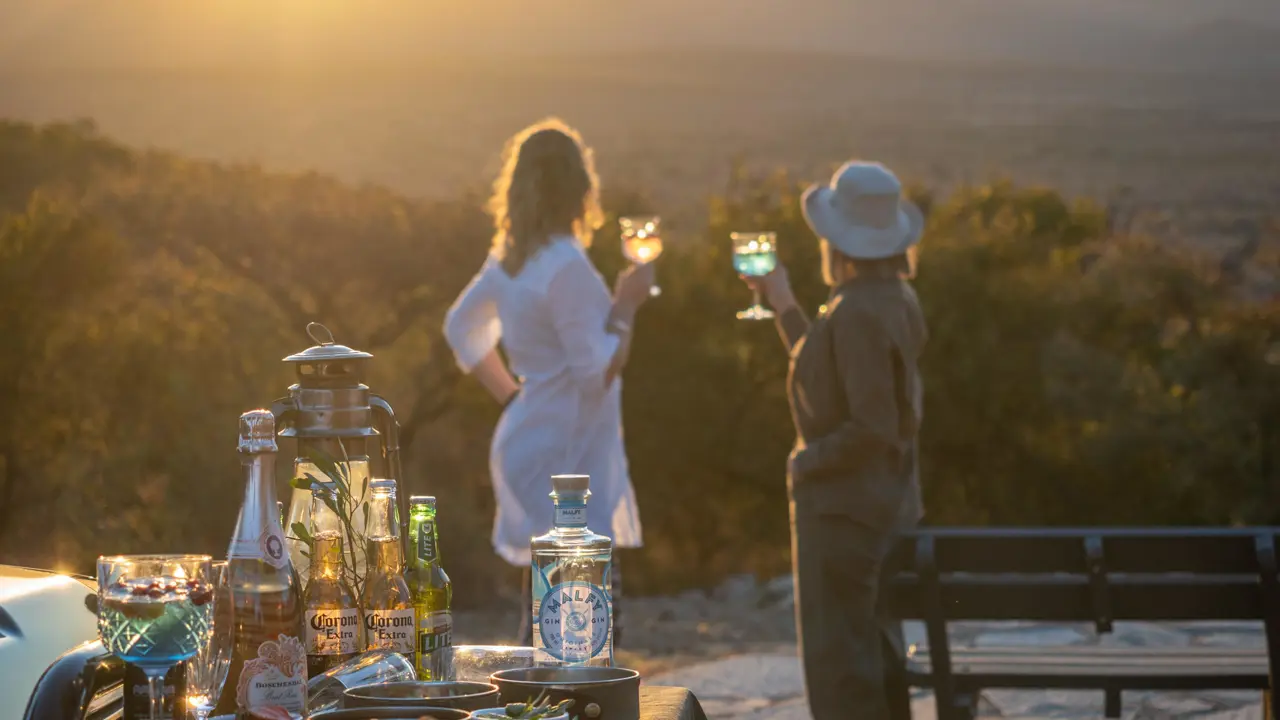 Kingfisher Villa Suites, Mabula Game Reserve, sunset stop