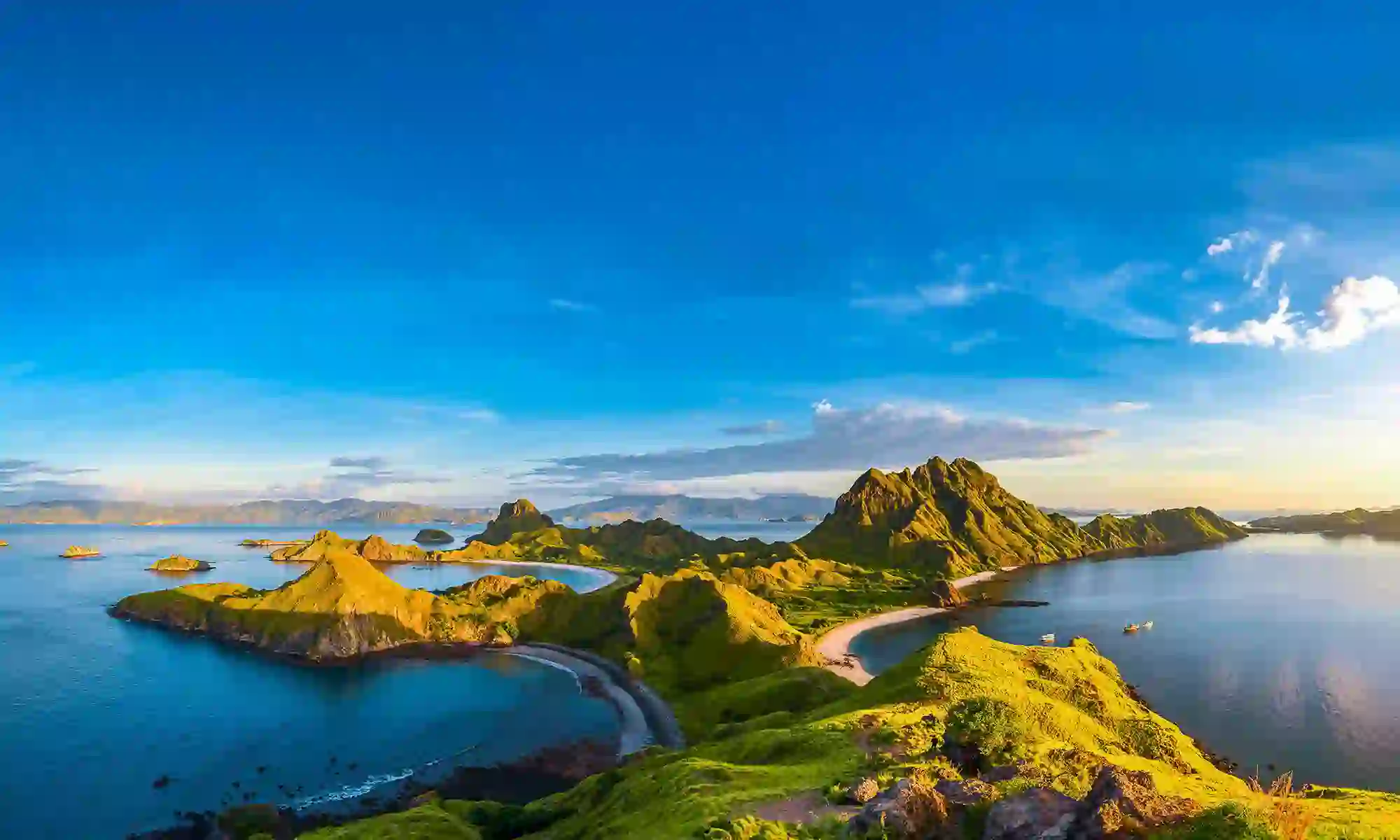 Komodo National Park in the centre of the Indonesian archipelago