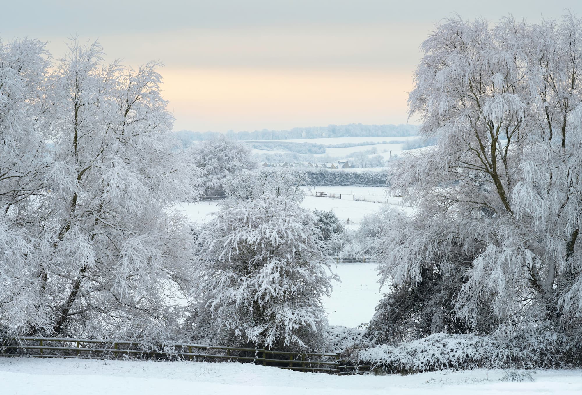 Cotswold In Winter, Oxfordshire