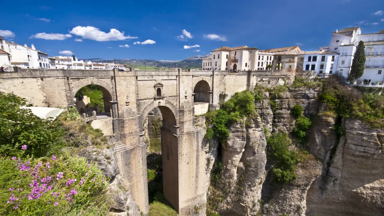 New Bridge In Ronda, Spain