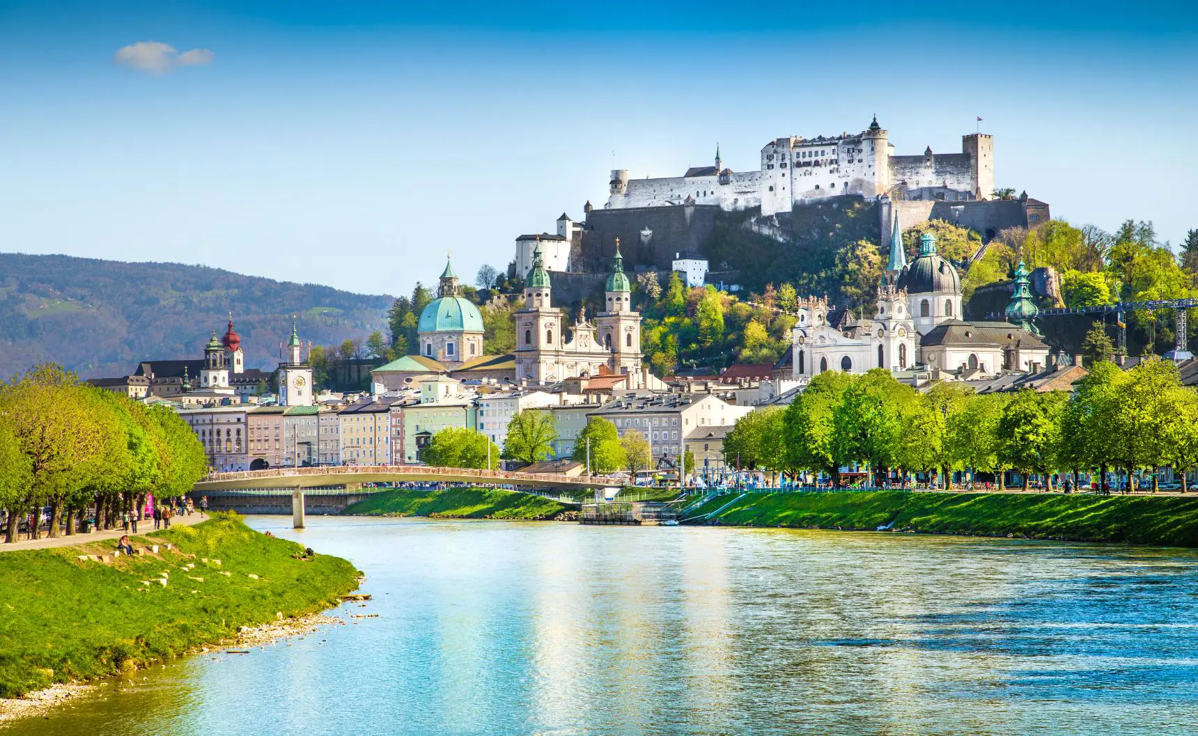 River Salzach, Salzburg