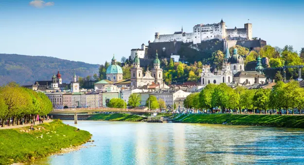 River Salzach, Salzburg