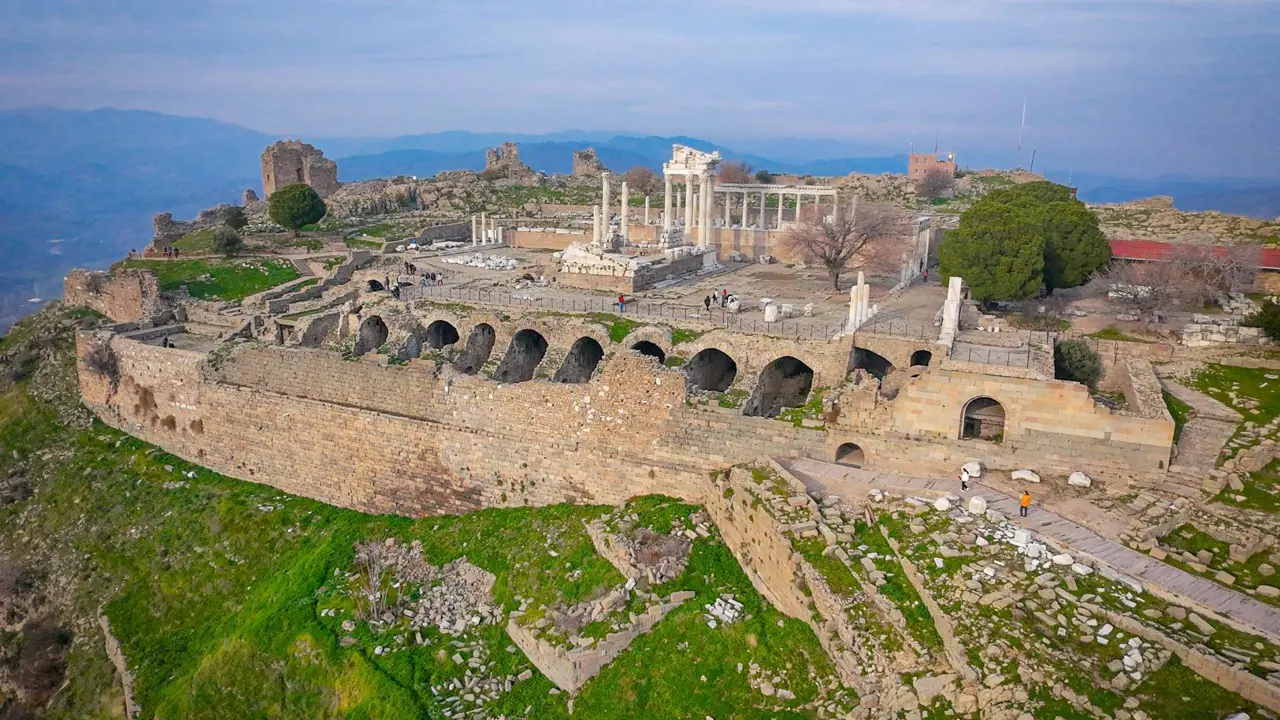 Acropolis of Pergamon, Bergama, Izmir, Turkey