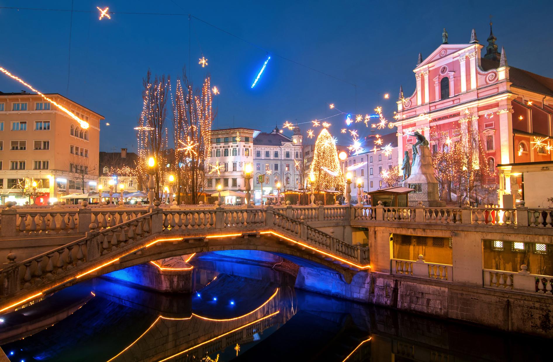 Ljubljana at Christmas