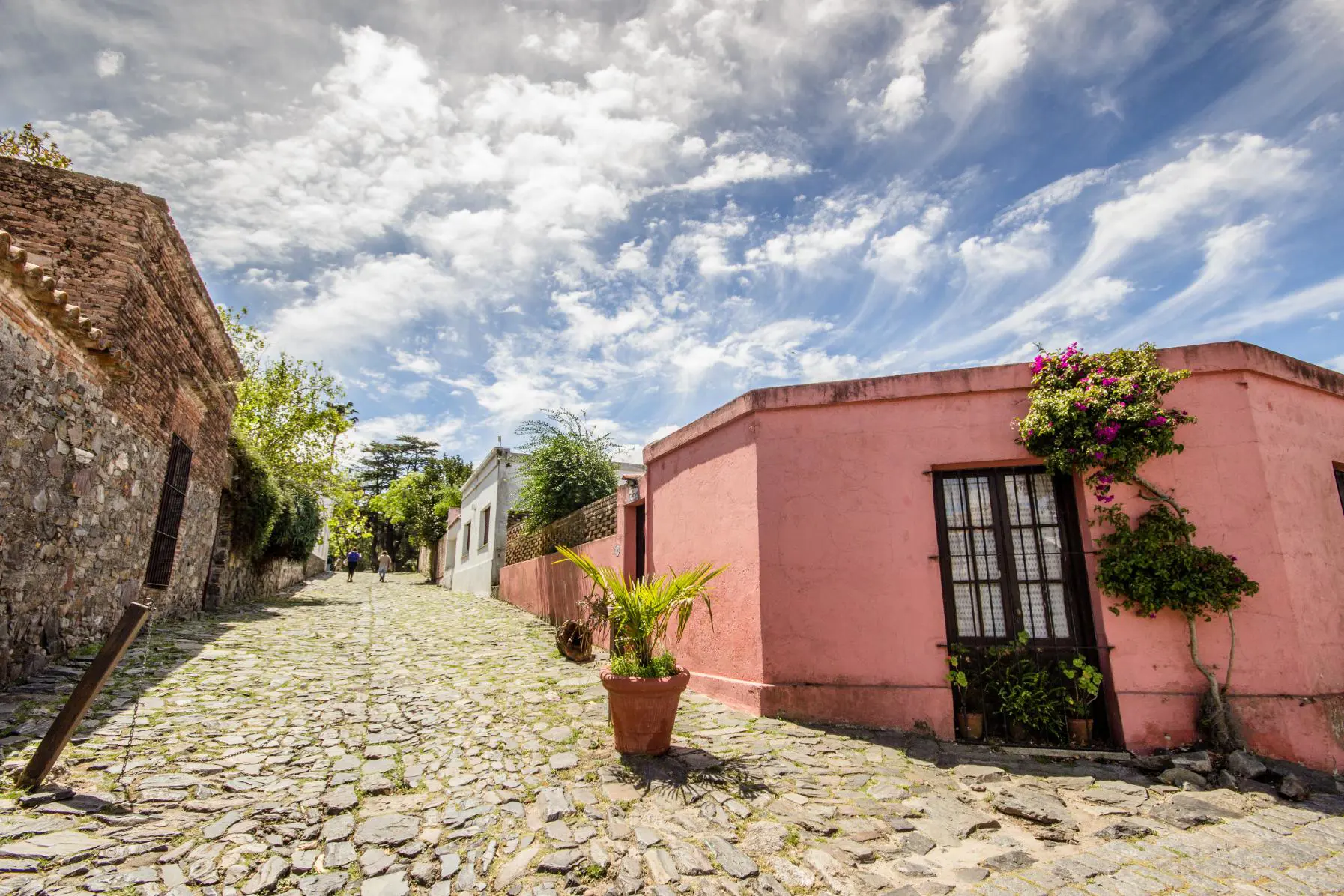 Calle de los Suspiros, The Street of Sighs, Colonia Del Sacramento, Uruguay