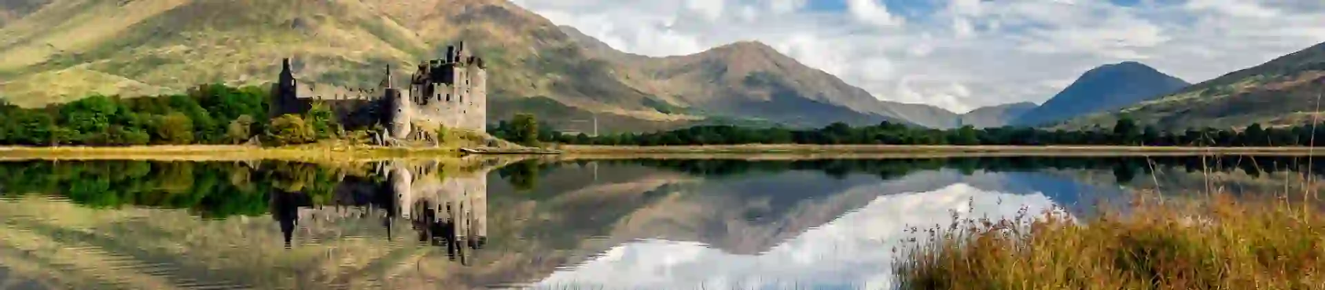 Sh_1265176723 The Ruins of Kilchurn Castle, Loch Awe, Scottish Highlands, Scotland