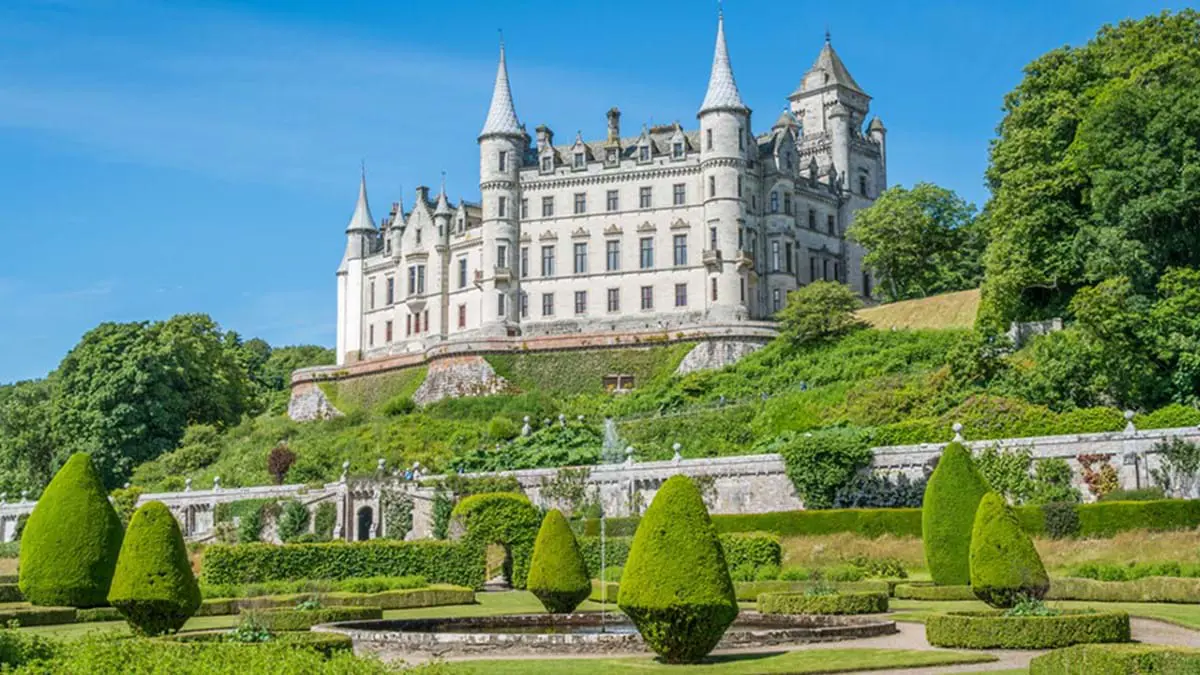 Nmh_Dunrobin Castle, Sutherland, Northern Highlands, Scotland