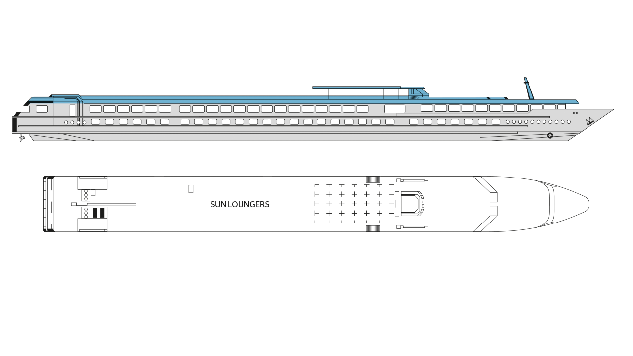MS Symphonie sun deck