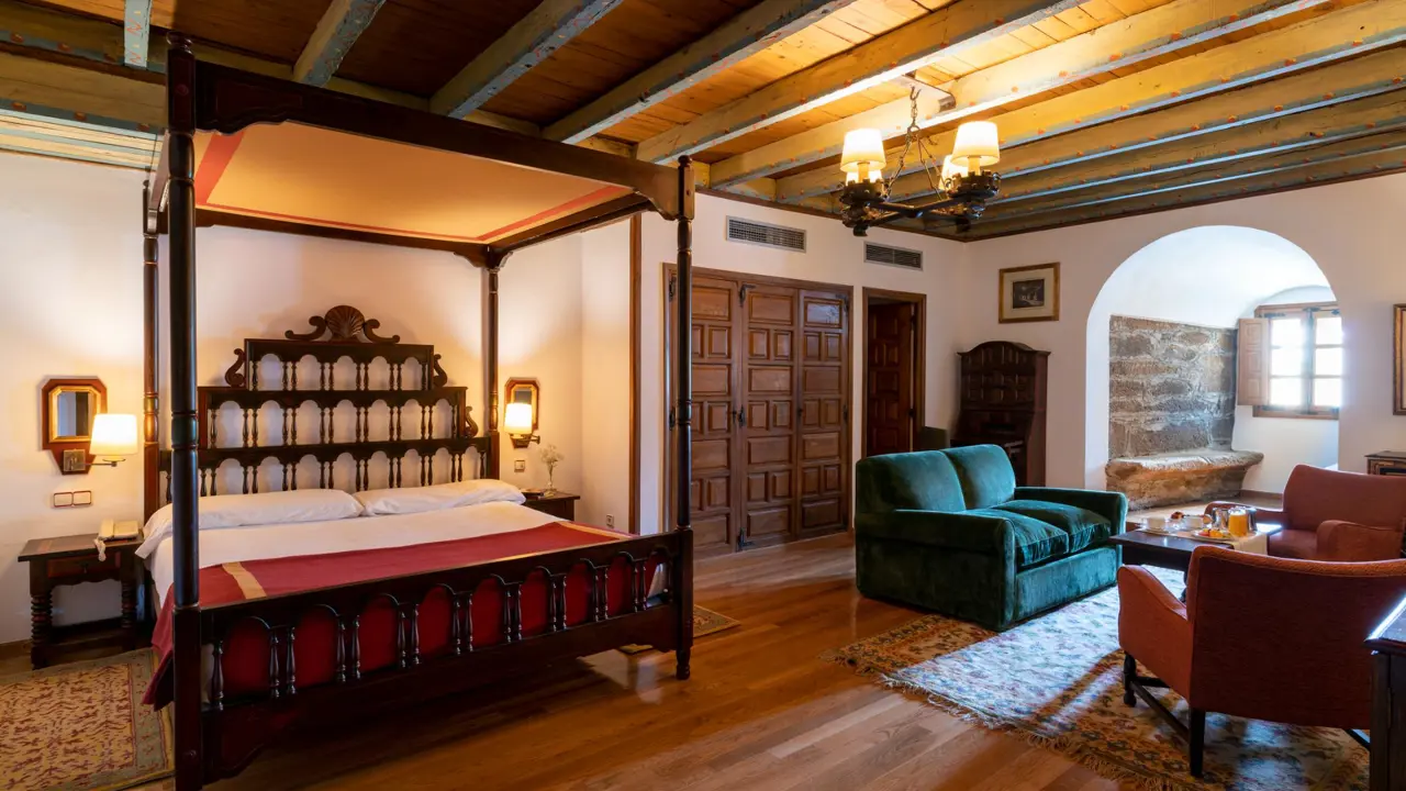 Parador de Vilalba, Vilalba, double room