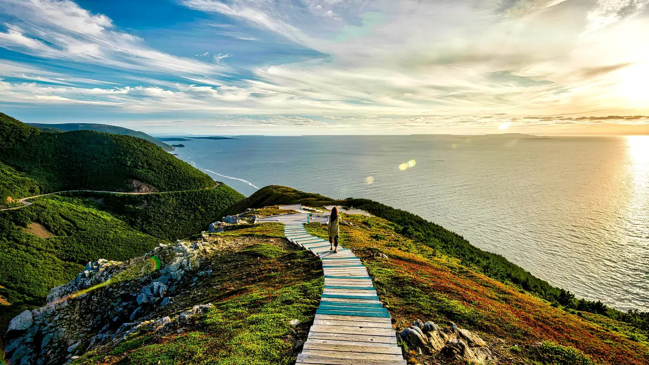 Skyline Trail along the Cabot Trail, Cape Breton Highlands National Park