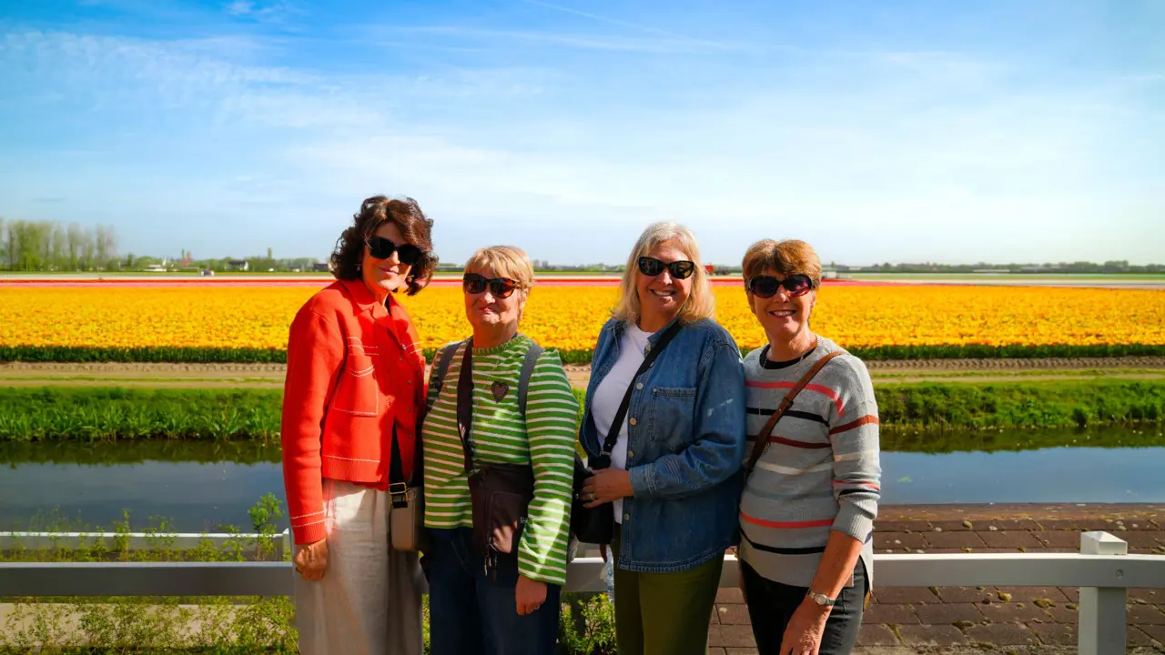 NMH customers at Keukenhof Gardens