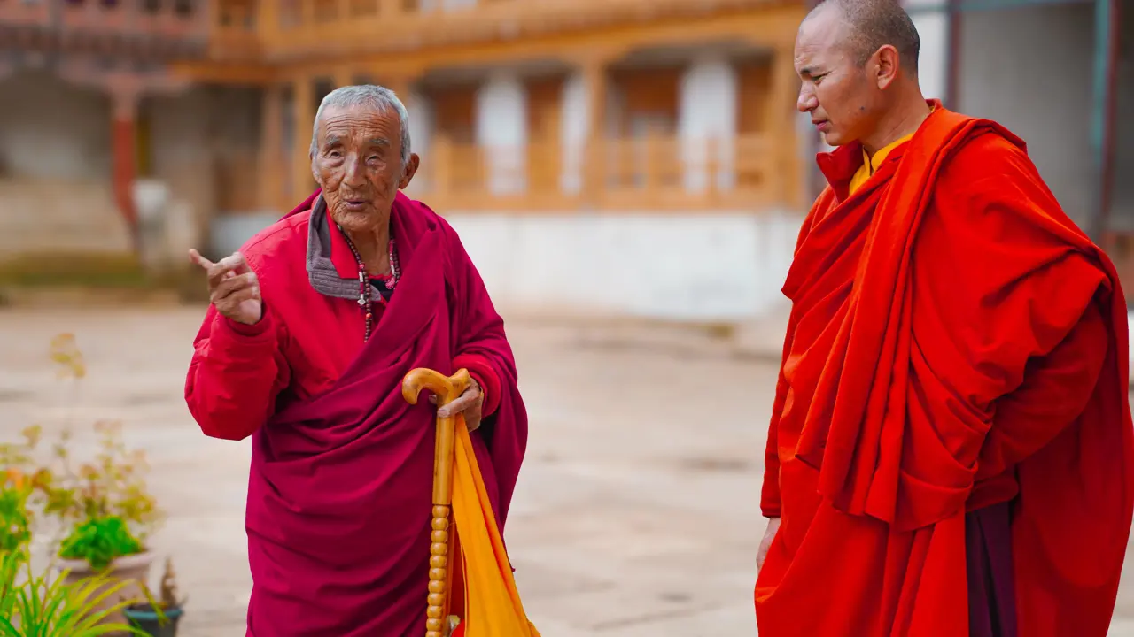 Buddhist monks, Bhutan