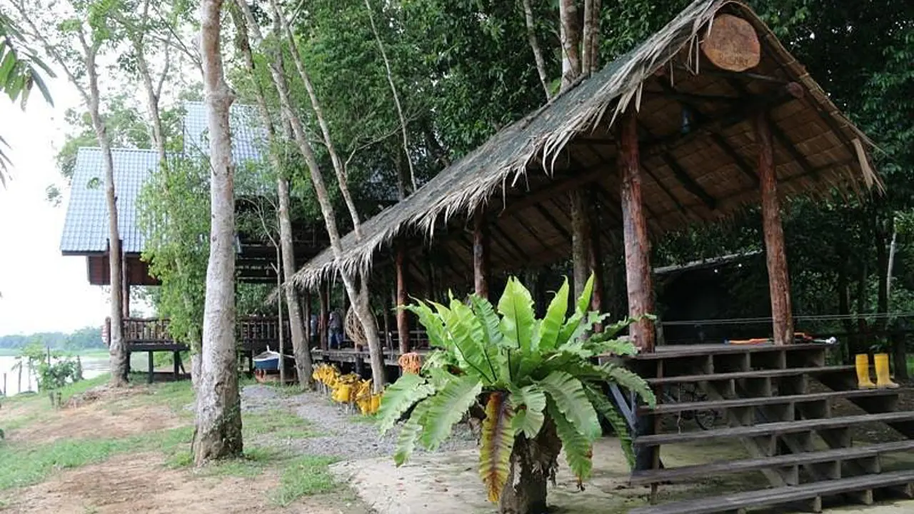 Borneo Natural Bilit Sukau Resort, Sandakan, entrance