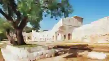 Ancient Troy City Walls