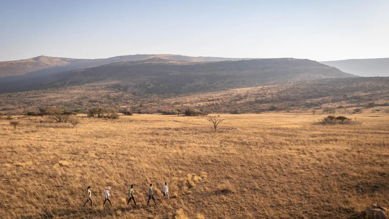 Babanango Game Reserve, bush walk