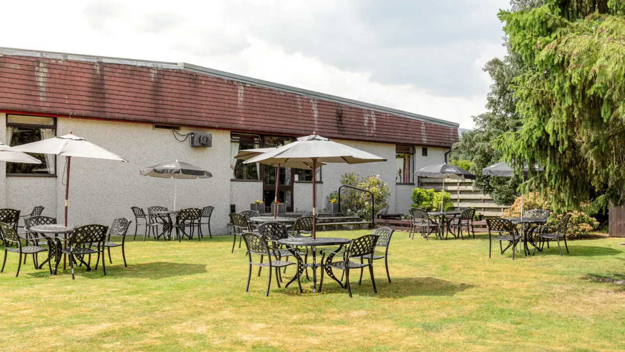 Highlander Hotel, Newtonmore, Garden