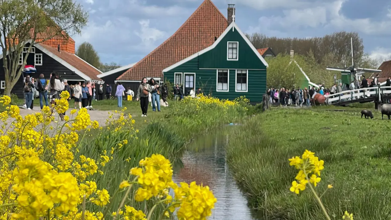 Zaanse Schans Windmill Village, Zaandam, Netherlands