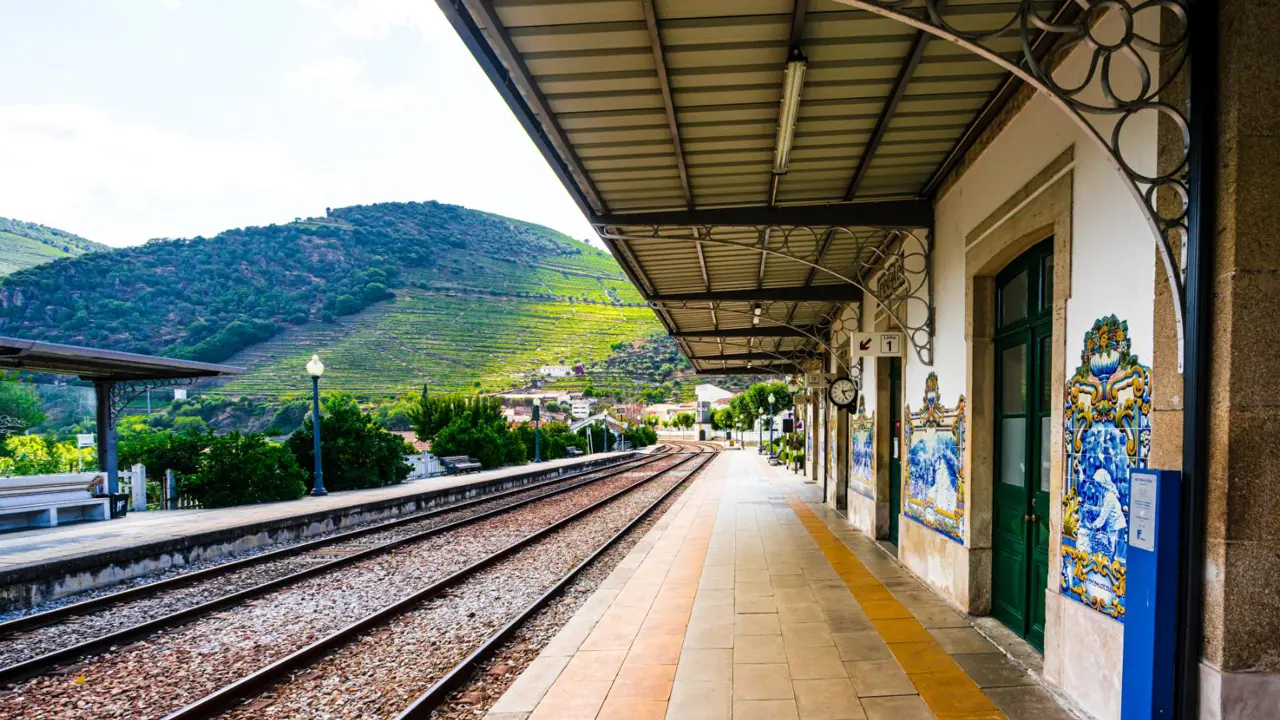 Pinhão train station, Douro Valley