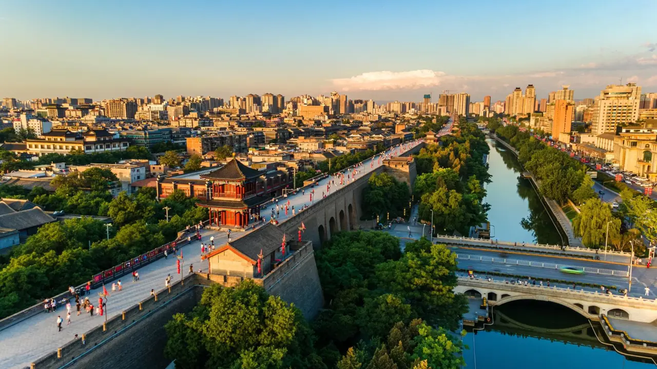 Xi’an city wall, Xi’an, China