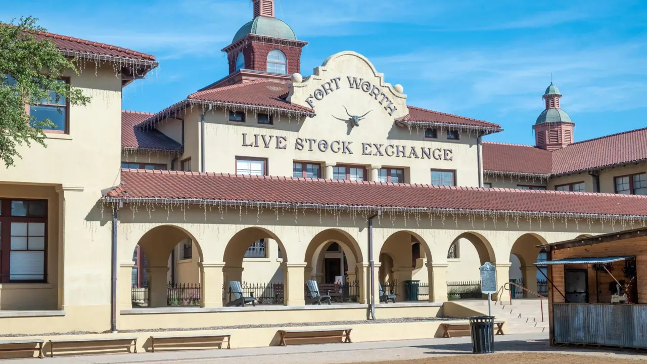 Live Stock Exchange, Stockyards, Fort Worth