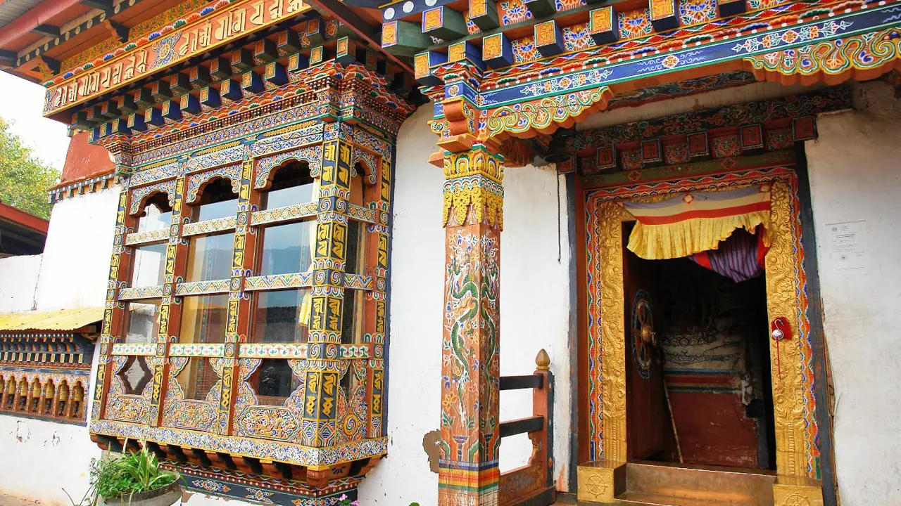 Chimi Lhakhang, Buddhist Monastery in Punakha District, Bhutan