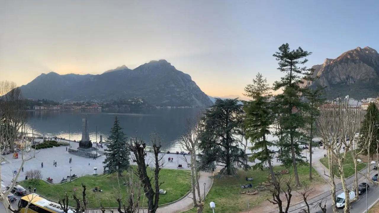 Hotel Alberi, Lecco, View