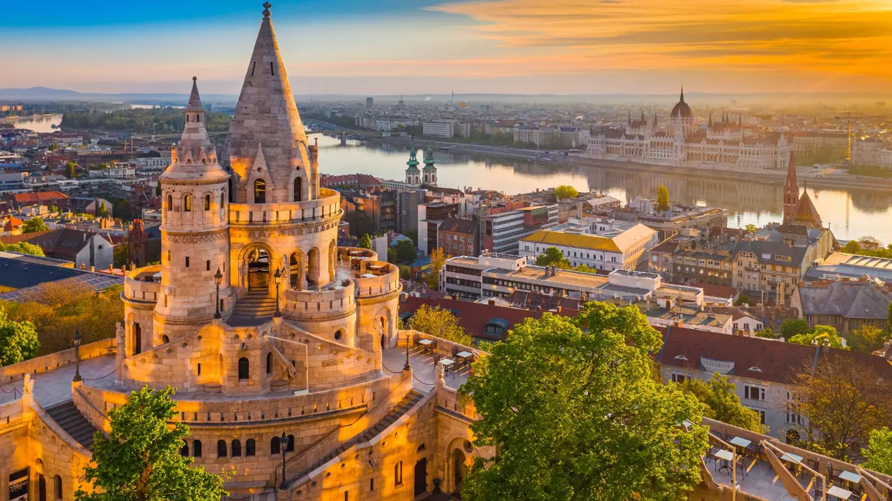 Tower of Fisherman's Bastion, Budapest